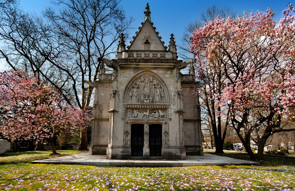 Woodlawn Cemetery in the Bronx, New York City